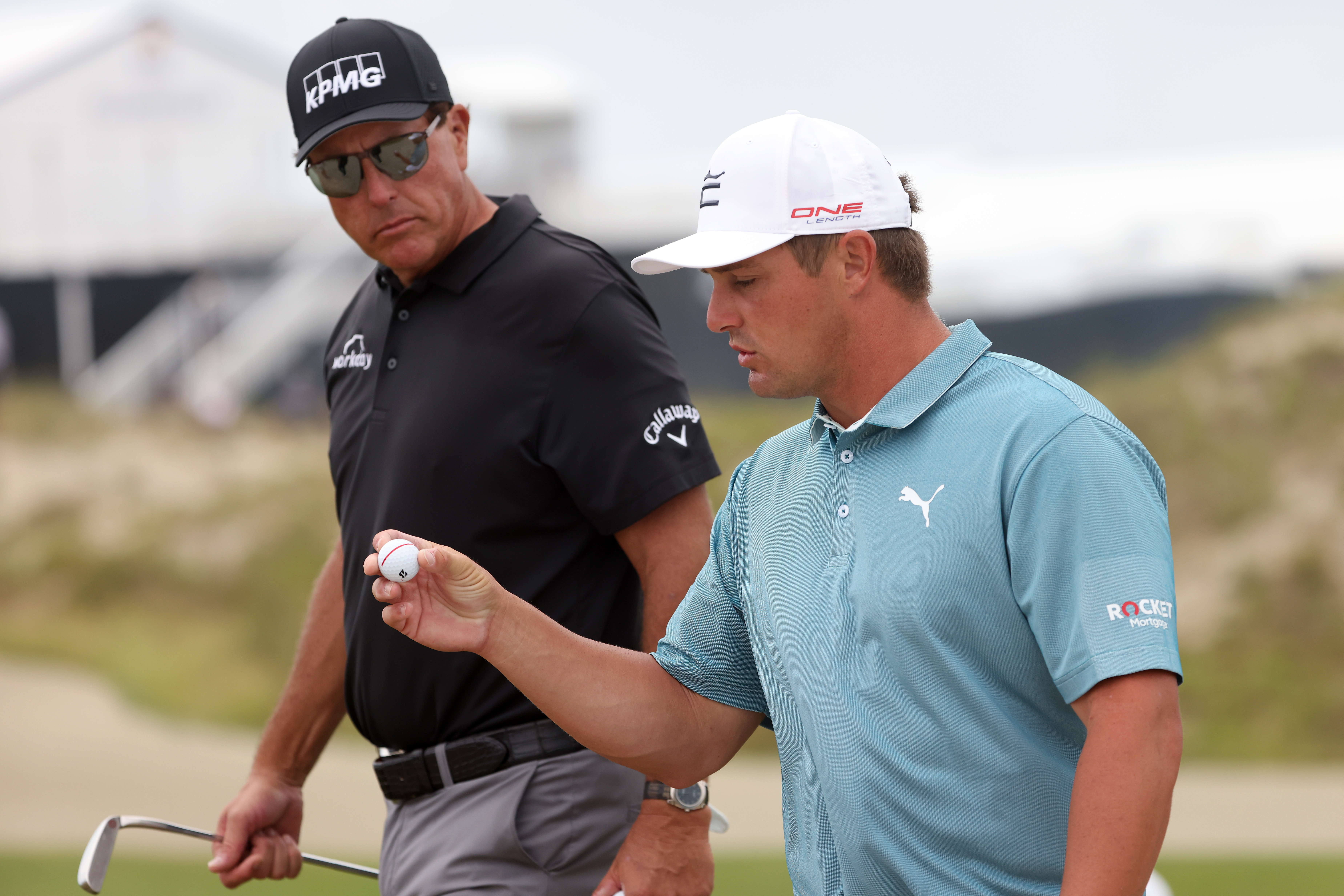 Phil Mickelson, Bryson DeChambeau, PGA Championship